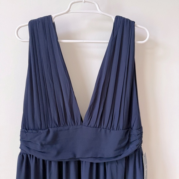 NWT Lulus Heavenly Hues Navy Blue Maxi Dress - Picture 7 of 15